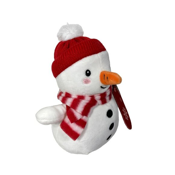 Gigglescape 7.5" Snowman With Snowboard Christmas Plush Toy - Picture 7 of 12